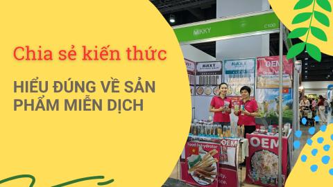 Product Training - Kiến thức sản phẩm Mikky dòng sản phẩm dinh dưỡng miễn dịch Dinh dưỡng cân bằng